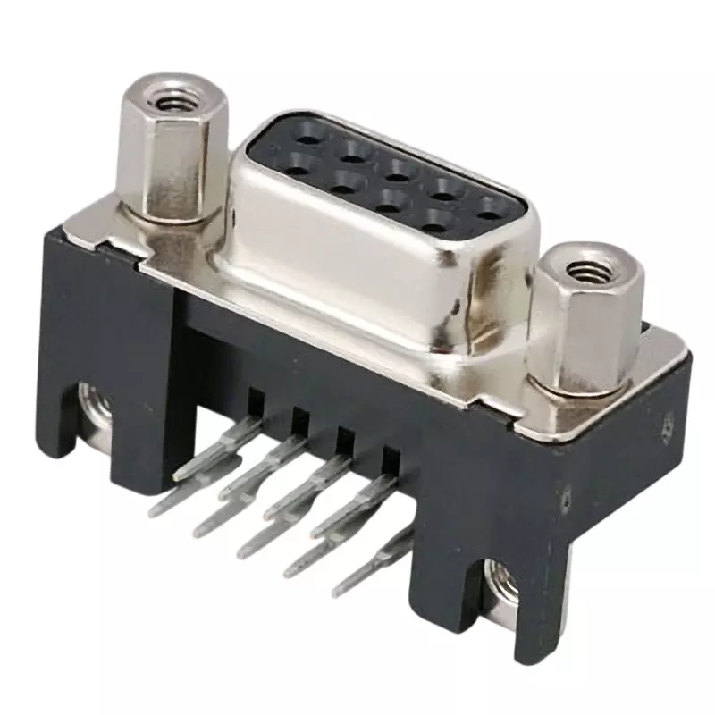 JAE D-Sub Connector Emi Countermeasure Through Hole Type, DELC-J9SAF-13L6E