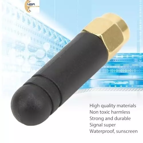 nbr-24ghz-whip-rubber-duck-thumb-omni-antenna-gsm-antenna-25dbi-straight-with-sma-male-connector-antenna-use-for-wifi-sim900a-gprs-1-pc