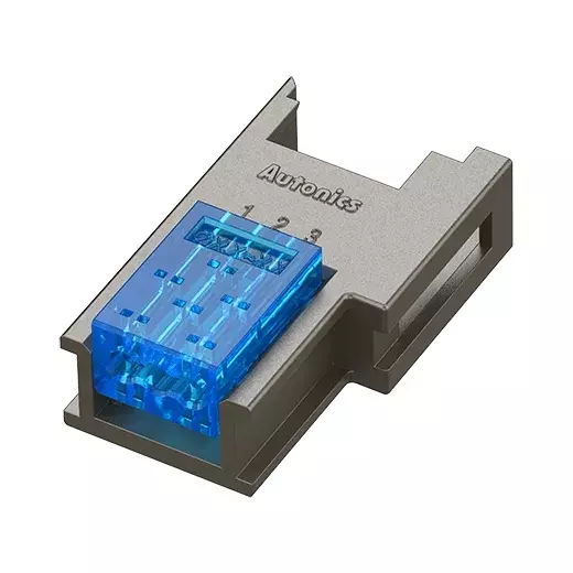 Autonics Sensor Connector SOCKET 3PIN (BLUE), CNE-S03-BL