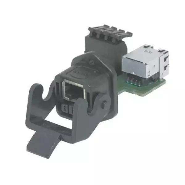 Harting Han Ethernet Connectors 3 A RJ45 Hybrid Cat.6 PFT 8+4P Plastic, 09452251300