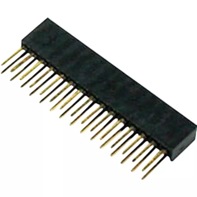 HIROSUGI Pin Header 8 Pin Φ1.02 mm Mounting Hole Diameter, FSS-42085-04 (Pack of 10)