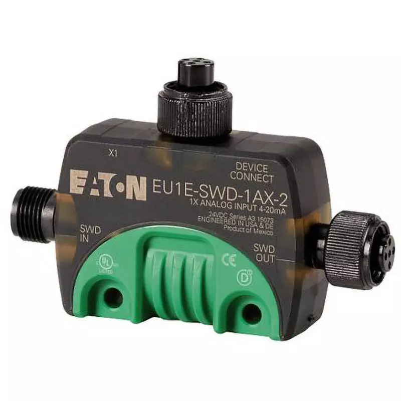 EATON T- Connector Analog module T connector Accessory Type [Connector] Female, male Contact Gender, EU1E-SWD-1AX-2