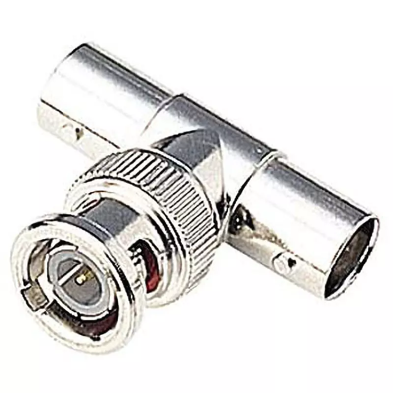 SANWA SUPPLY T-Type Connector 50 Ω Impedance BNC male-female female Connector, AD2-TC