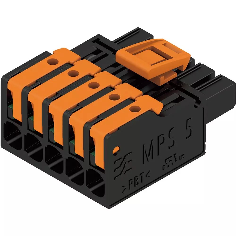 Weidmuller Snap-in Connector 26.8 Amp Current 400 Voltage, 2741770000 (Pack of 30)