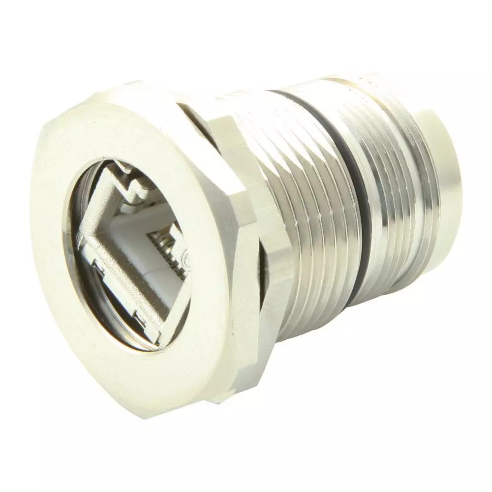 Hummel Connector Panel Mount 1 x 1 (Port), 7.R50.008.000