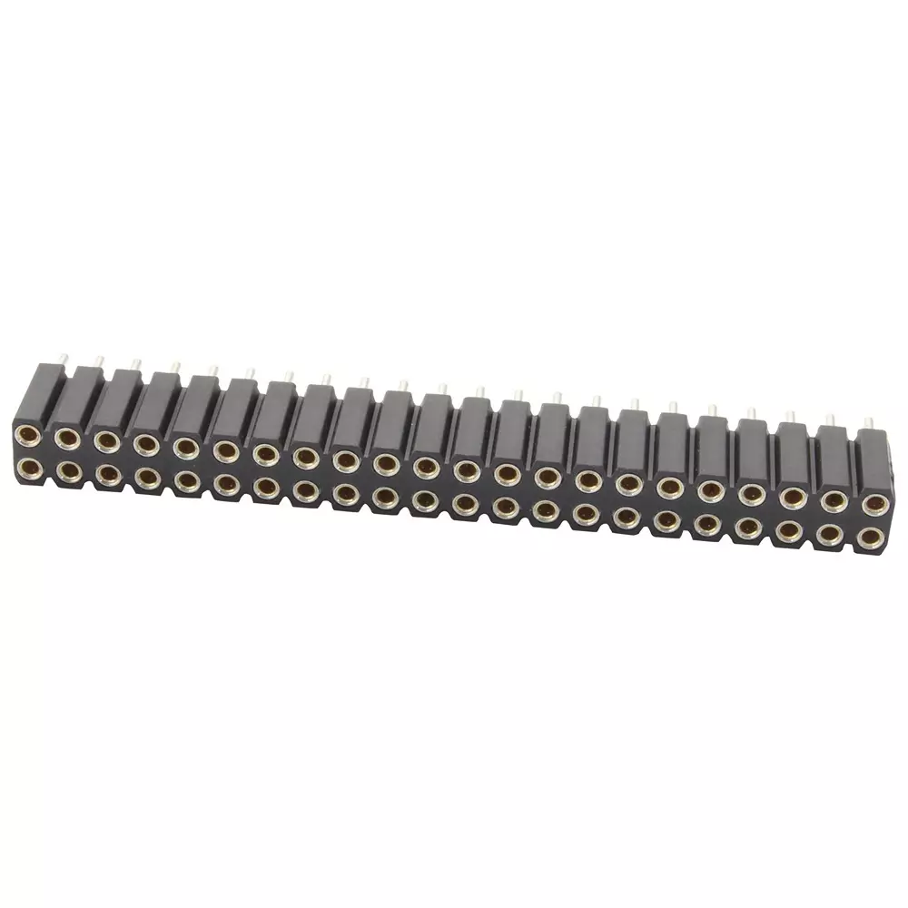 PRECI-DIP Connector 44Contacts 2.54 mm Pitch Spacing 2 Row, 803-87-044-10-001101