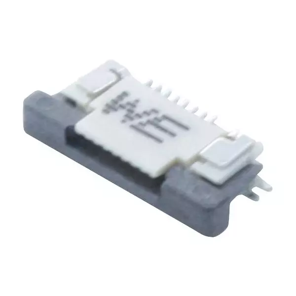 WURTH ELEKTRONIK FFC Board Connector 0.5 mm, R/A, Top, Ziif, 8Way, 68710814022