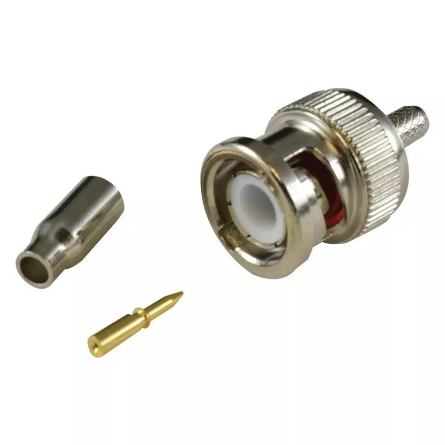 MULTICOMP PRO RF Connectors RF COAXIAL, BNC, STRAIGHT PLUG, 50OHM, MP-13-10-1 RG174
