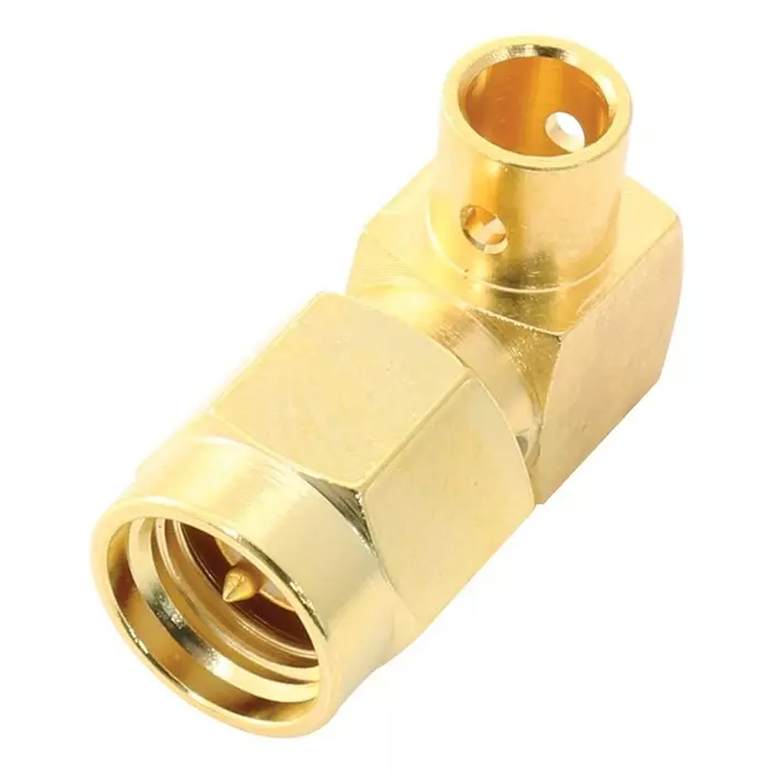 MULTICOMP PRO RF Connectors RF COAXIAL, SMA R/A JACK, 50 OHM, PANEL, MC001916