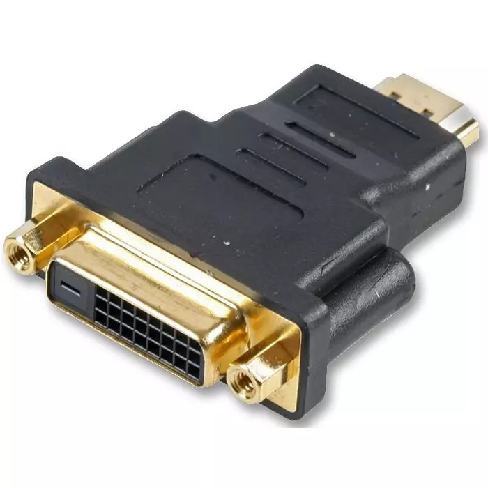 MULTICOMP PRO DVI to HDMI Audio Video Adapters HDMI ADAPTER, DVI-D RCPT/HDMI PLUG, PS000179