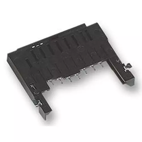 MULTICOMP PRO Memory & SIM Card Connectors CARD, MMC, W/O COVER, SDAMB-00715BT00 (Pack of 5)