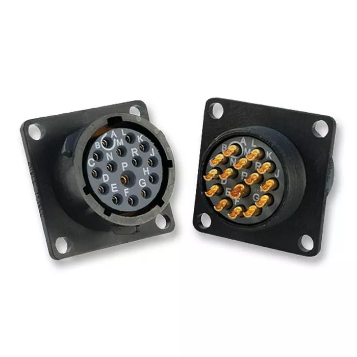 SOURIAU-SUNBANK / EATON CONNECTOR, CIRCULAR, RCPT, 15POS, PANEL, UTS014E15S