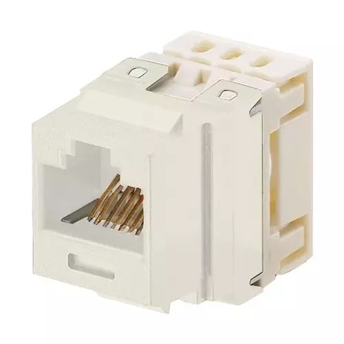 PANDUIT Modular & Ethernet Connectors RJ45 CONNECTOR, JACK, 8P8C, CAT5E, YEL, NKP5E88MYL