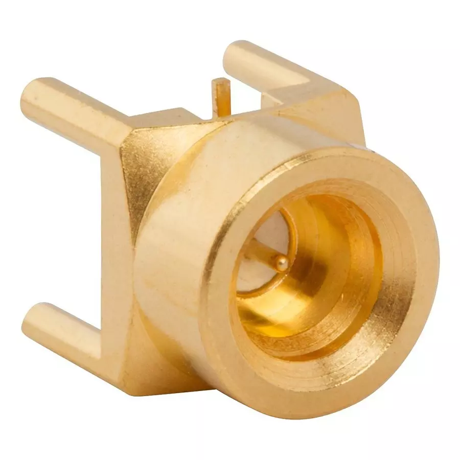 AMPHENOL RF RF Connectors RF COAXIAL, SMP JACK, 50 OHM, PCB, SMP-MSLD-PCT15T