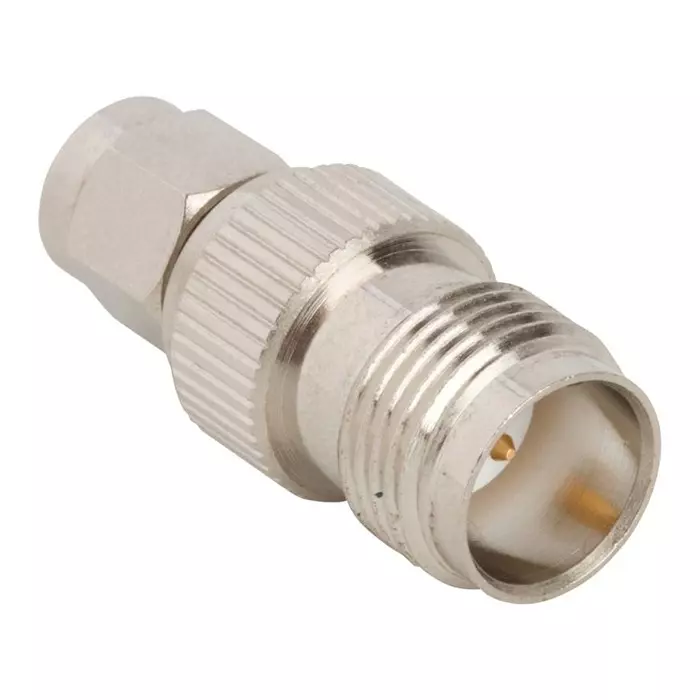AMPHENOL RF RF Adapters RF ADAPTER, SMA PLUG-TNC RP JACK, 50 OHM, 242124RP