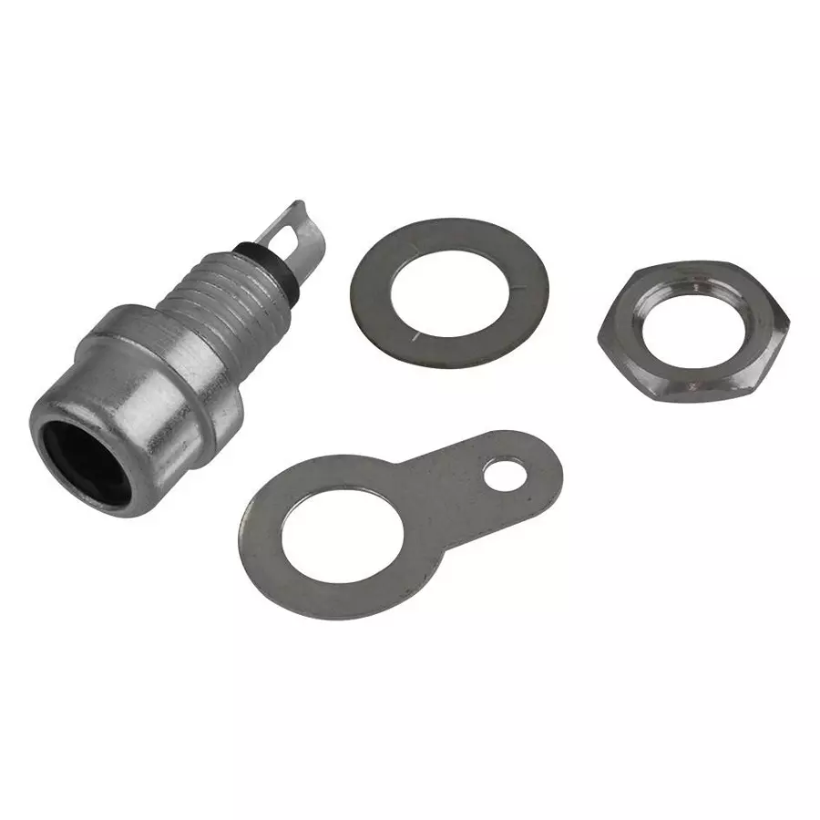 SWITCHCRAFT/CONXALL Connector, Rca/Phono, Jack, 2 Position, 3501FPX