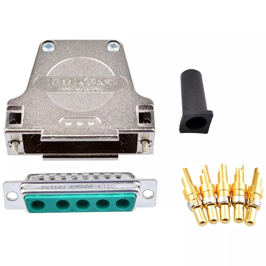 MOLEX Combination Layout D Sub Connectors COMBO D-SUB CONN, PLUG, DB-5W5, SOLDER 173114-0089