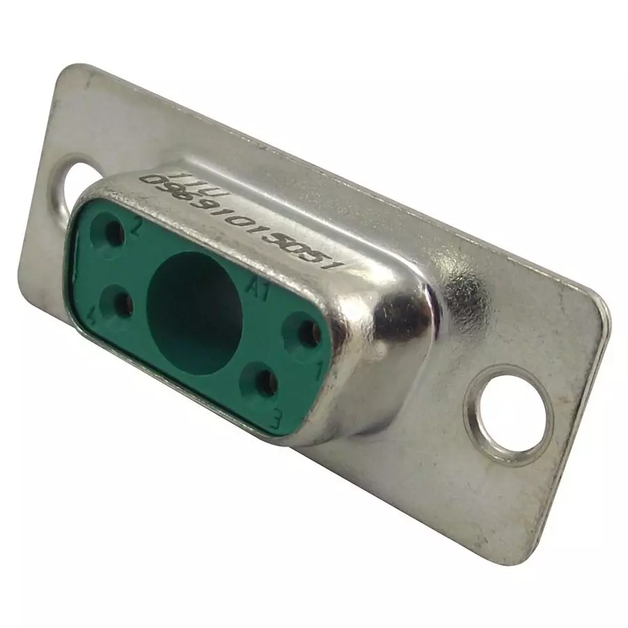 Harting Combination Layout D Sub Connectors CONNECTOR, FEMALE, 5W1, 09 69 101 5051