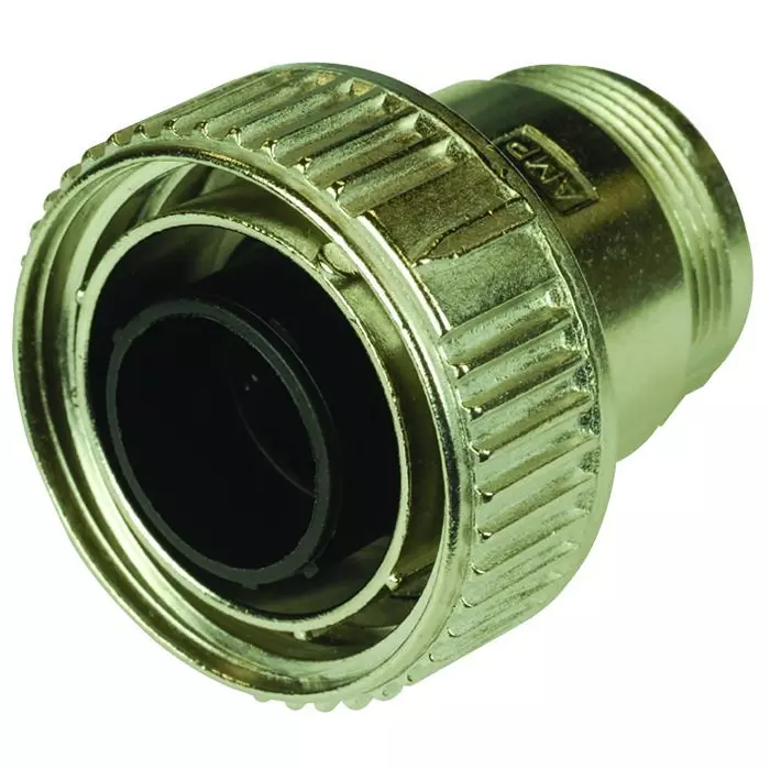 AMP - TE CONNECTIVITY CIRCULAR CONNECTOR PLUG SIZE 22, 3 POSITION FREE HANGING, 208496-1