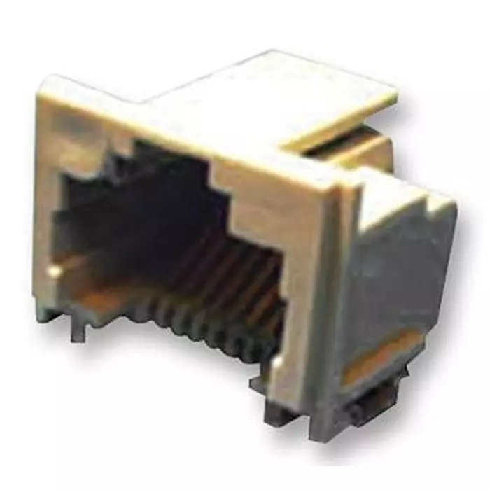 AMP - TE CONNECTIVITY MODULAR, JACK, RJ45, CAT5, R/A, SMT, 5406721-2