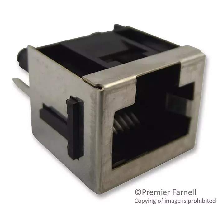 AMP - TE CONNECTIVITY MODULAR, JACK, RJ45, CAT3, THT, 100616-2