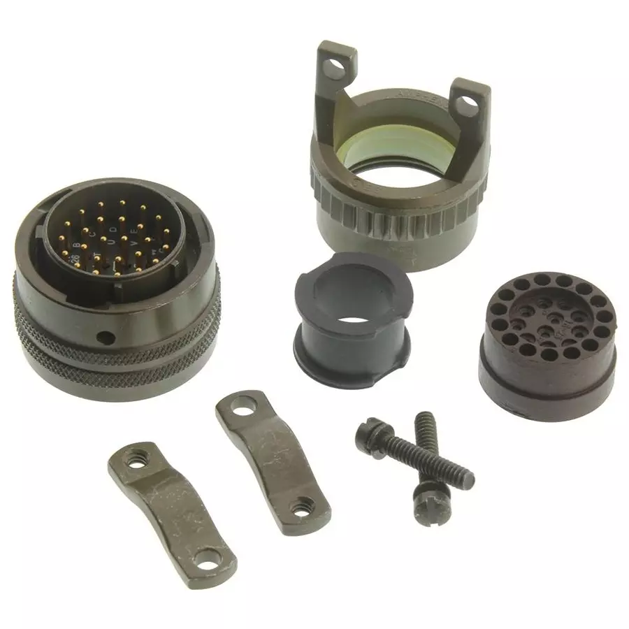 AMPHENOL INDUSTRIAL CIRCULAR CONNECTOR PLUG SIZE 16, 26 POSITION, CABLE, PT06E-16-26P(SR)