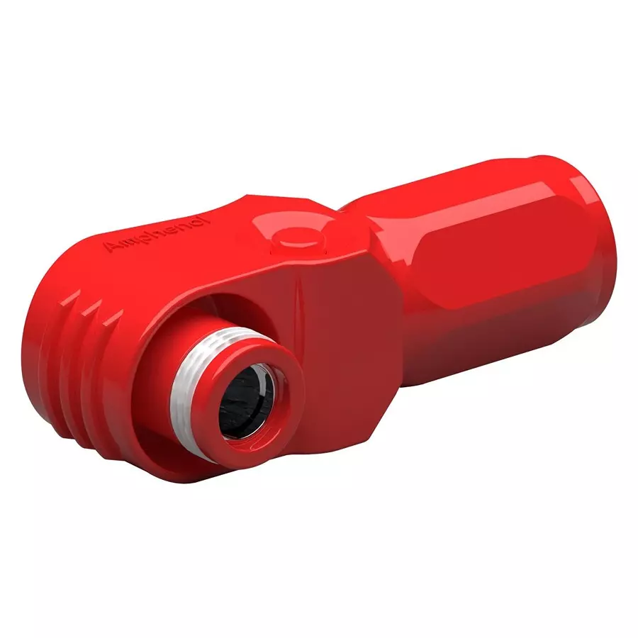 AMPHENOL INDUSTRIAL POWER ENTRY, PLUG, 120A, 1KV, RED, SLPPA25BSR