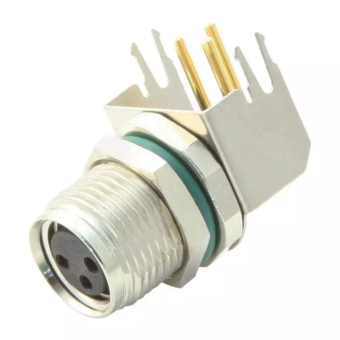 AMPHENOL LTW SENSOR CONNECTOR, M8, RCPT, 3POS, M8S-03PFFR-SF8001