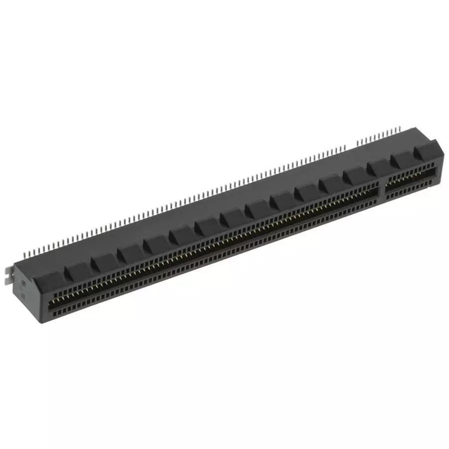 AMPHENOL COMMUNICATIONS SOLUTIONS CARD EDGE CONN, DUAL SIDE, 164POS, SMD, 10061913-103TLF