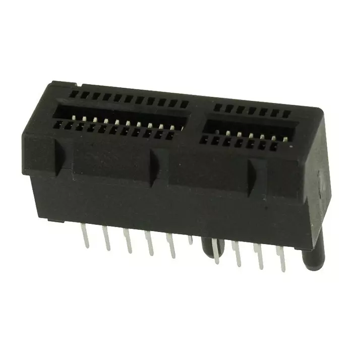 AMPHENOL COMMUNICATIONS SOLUTIONS CARD EDGE CONN, DUAL SIDE, 36POS, TH, 10018783-10100TLF