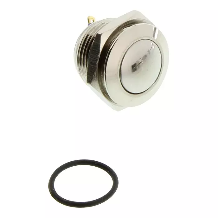 E-SWITCH VANDAL RESISTANT SW, SPST, 2A, 48VDC, PV2S240NN.