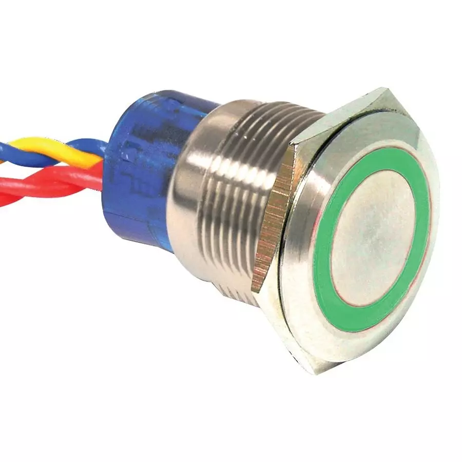 E-SWITCH VANDAL SWITCH, SPDT, 3A, 250VAC, ULV7FWBSS331.