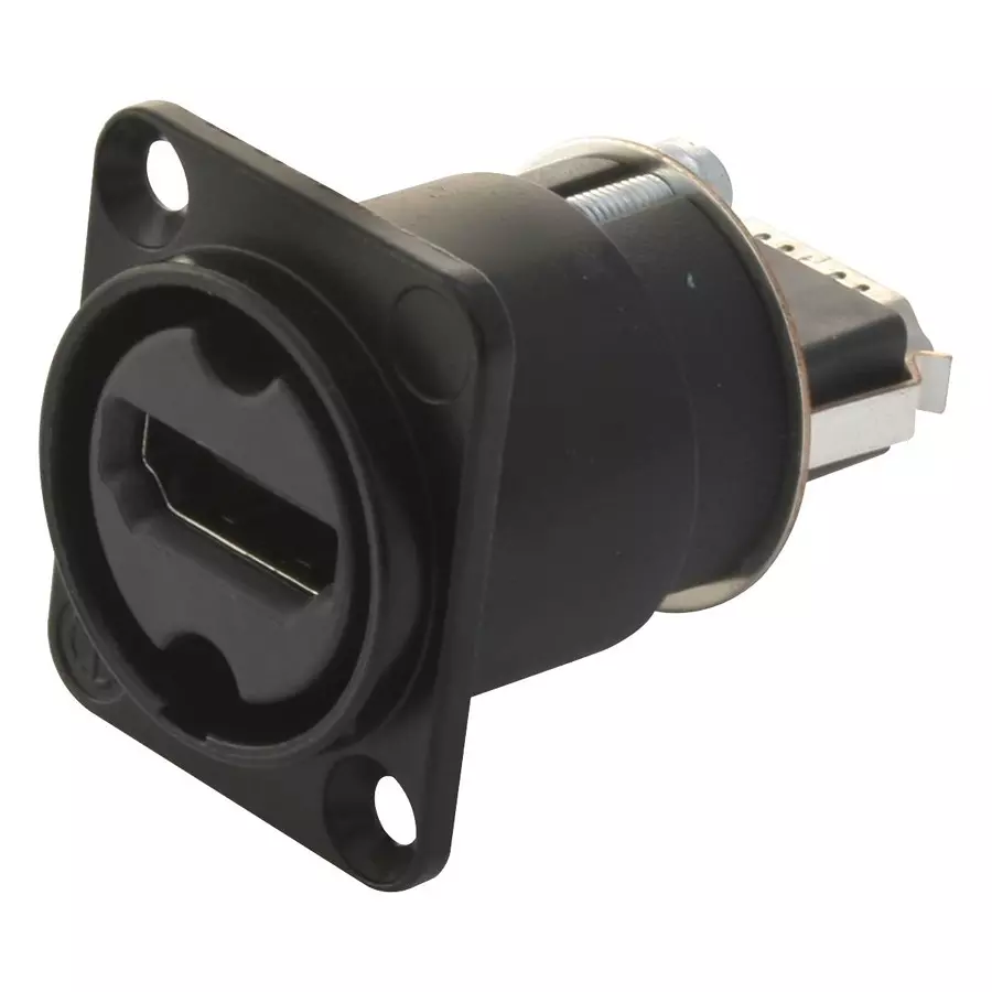 NEUTRIK ADAPTOR, HDMI, FEEDTHROUGH, PANEL, NAHDMI-W-B