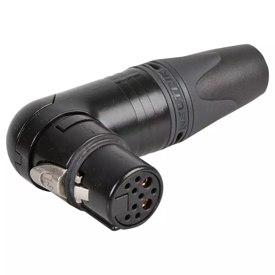 NEUTRIK CONNECTOR, XLR AUDIO, RCPT, 8SIG+2PWR, NC10FRX-14-B