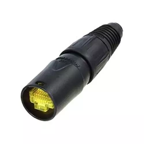 NEUTRIK ETHERCON CABLE HOUSING BLACK, NE8MX-B-1