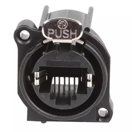 NEUTRIK SOCKET, ETHERCON, THT, RIGHT ANGLE, 8P8C, NE8FAH