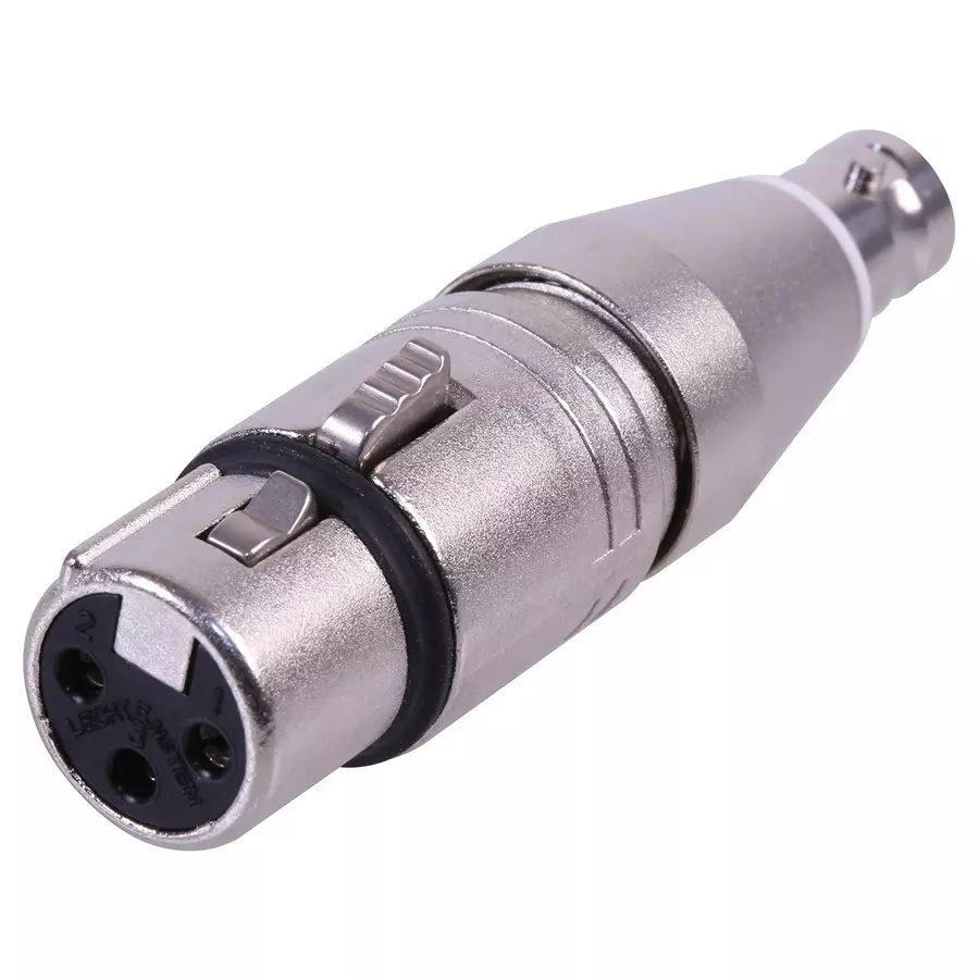 NEUTRIK ADAPTOR, XLR SKT-BNC SKT, NA2FBNC