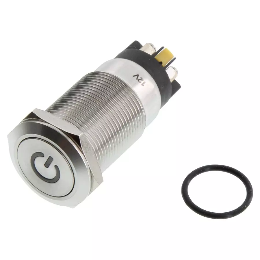 ARCOLECTRIC (BULGIN LIMITED) ANTI VANDAL SW, SPDT, 5A, 24V/125V, AMB, MPI005PTELSAM12