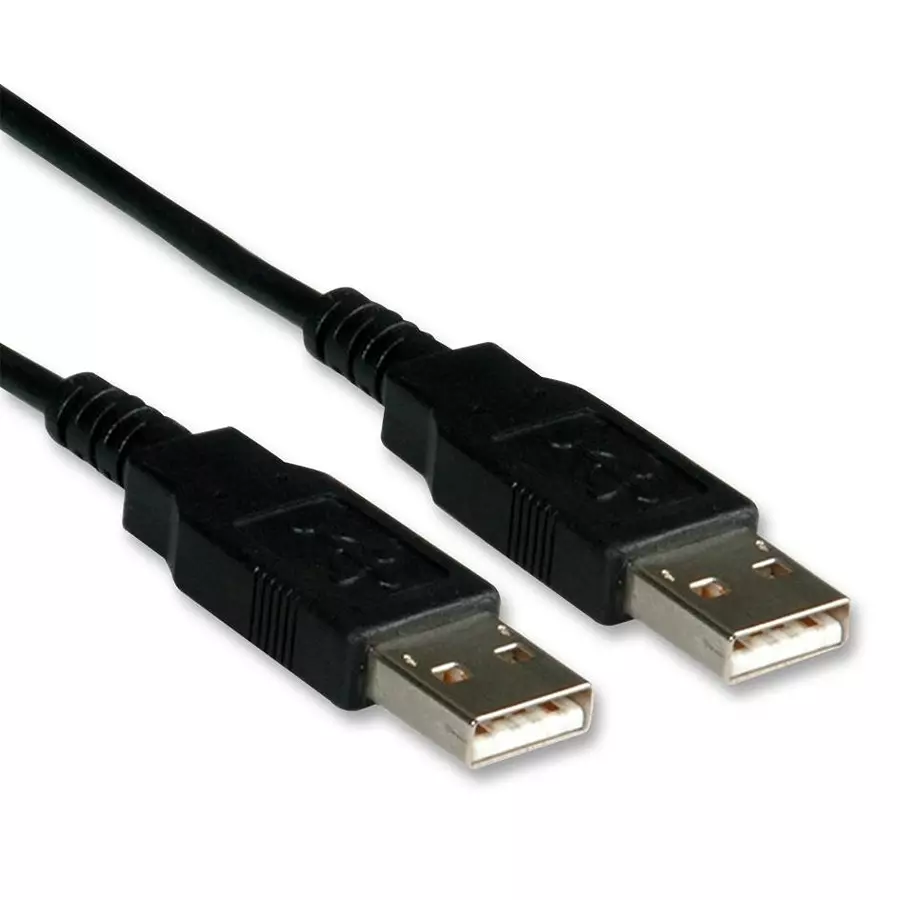 ROLINE COMPUTER CABLE, USB2.0, 1.8M, BLACK, 11.02.8918