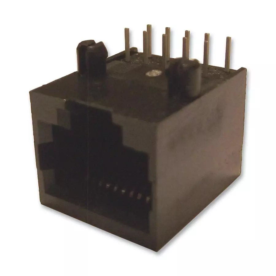 STEWART CONNECTOR CONNECTOR, RJ50, JACK, 10P10C, TH, SS-641010-A-NF-A111