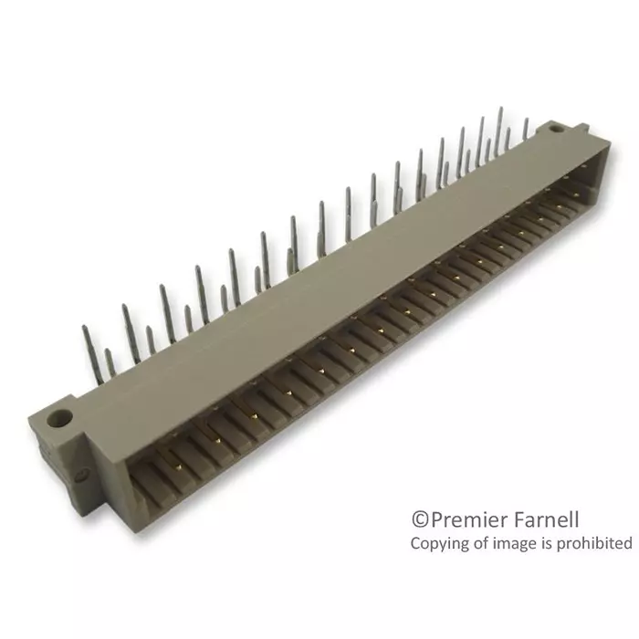 EPT Male, Solder, Type D, Cl2, R/A, 32Way, 105-40064
