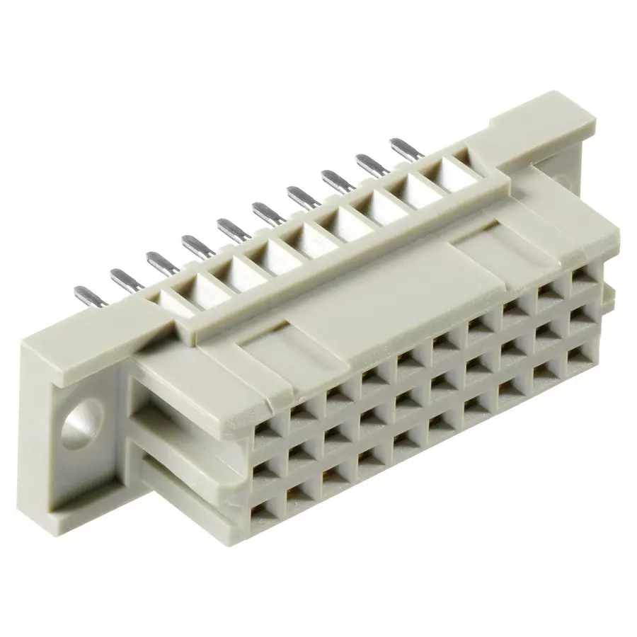 EPT Connector, Din 41612, Rcpt, 48P, 3Row, 304-90064-01 (Pack of 45)