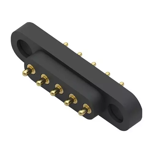 MILL-MAX SPRING LOADED CONNECTOR, 5POS, 4MM, TH, 858-22-005-10-001101