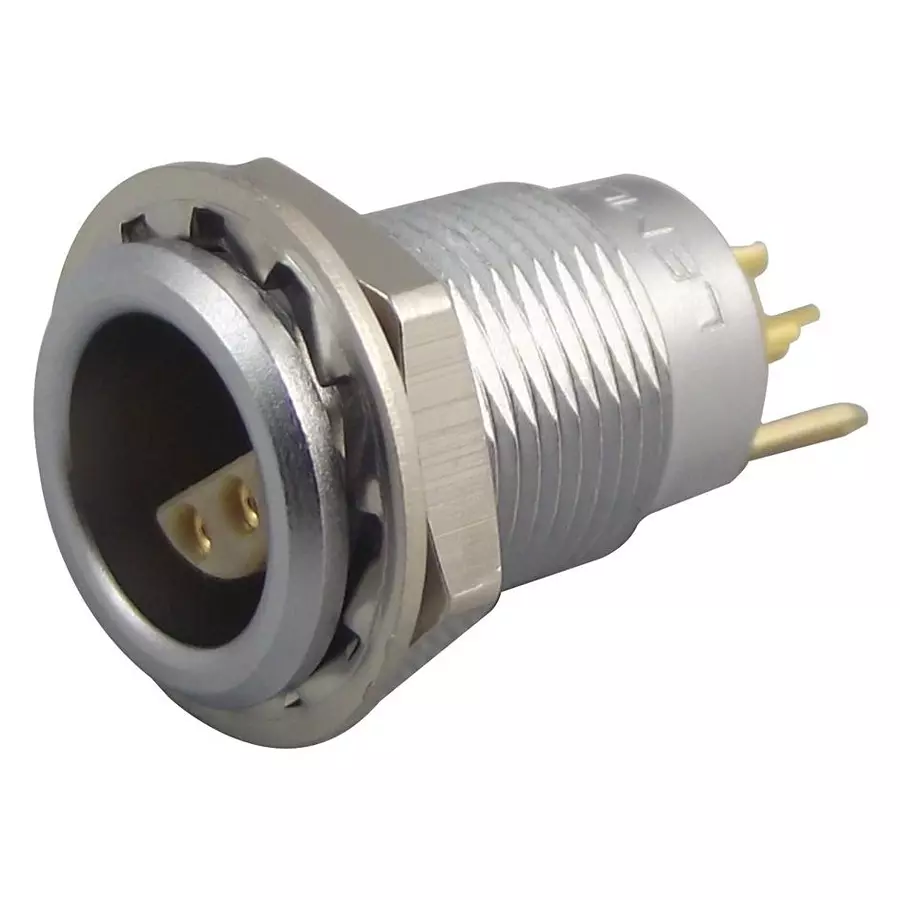 LEMO CIRCULAR CONNECTOR, RCPT, 3POS, PANEL, ERN.0S.303.CLL