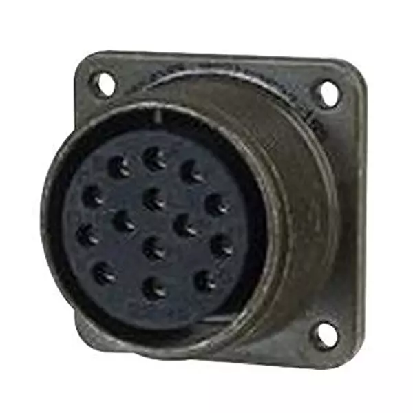 AMPHENOL INDUSTRIAL Circular MIL Spec Equivalent Connectors CIRCULAR, SIZE 24, 2WAYS, SKT, ACA3102E24-9SBA232