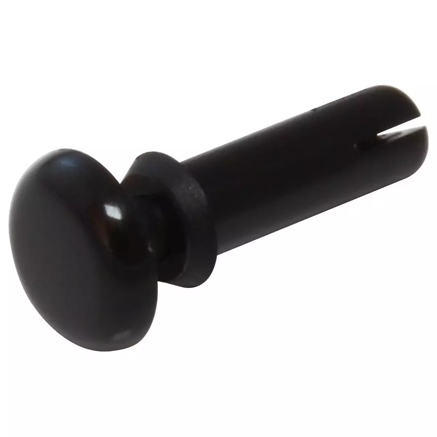 ESSENTRA COMPONENTS Plastic Rivets SNAP RIVET, NYLON 6, 2.2MM, BLACK, PK100, SR 2040 B (Pack of 100)