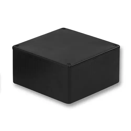 HAMMOND Plastic Enclosures BOX, ABS, BLACK, 165X71X29MM, 1591HSBK