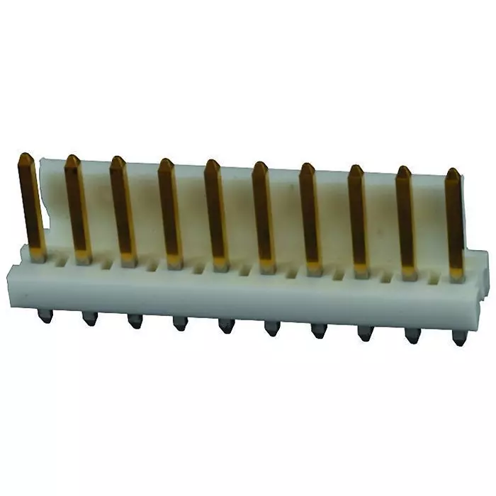 AMP - TE CONNECTIVITY WIRE-BOARD CONN, HEADER, 10POS, 3.96MM, 4-641208-0