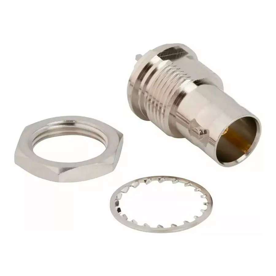 AMPHENOL RF RF COAX CONN, BNC JACK, 75 OHM, PCB, 031-70576-12G