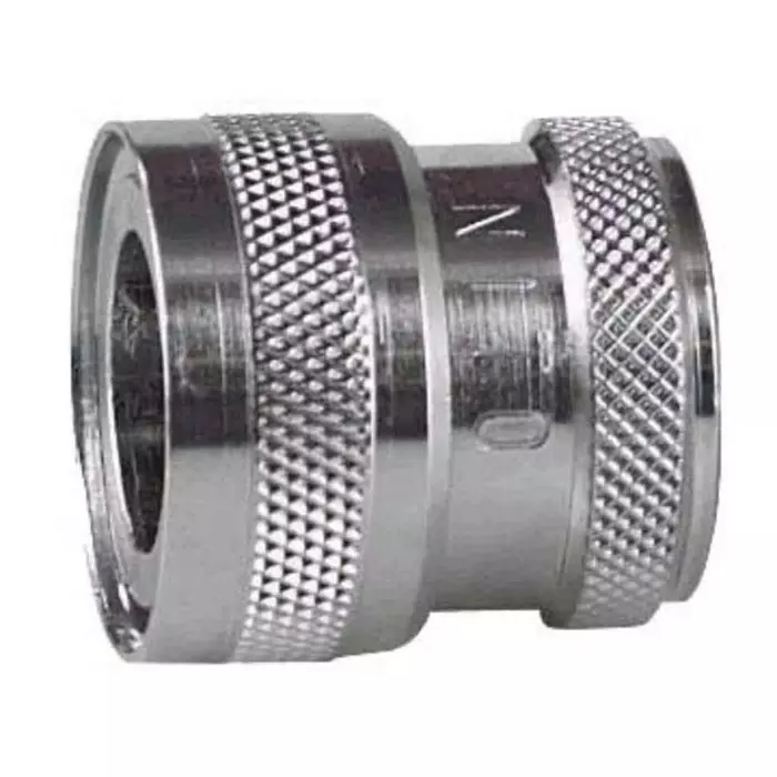 Nito Hose Connector Straight Brass Female 12.70 mm (1/2 Inch) 25 bar, 53500A3 (Pack of 10)